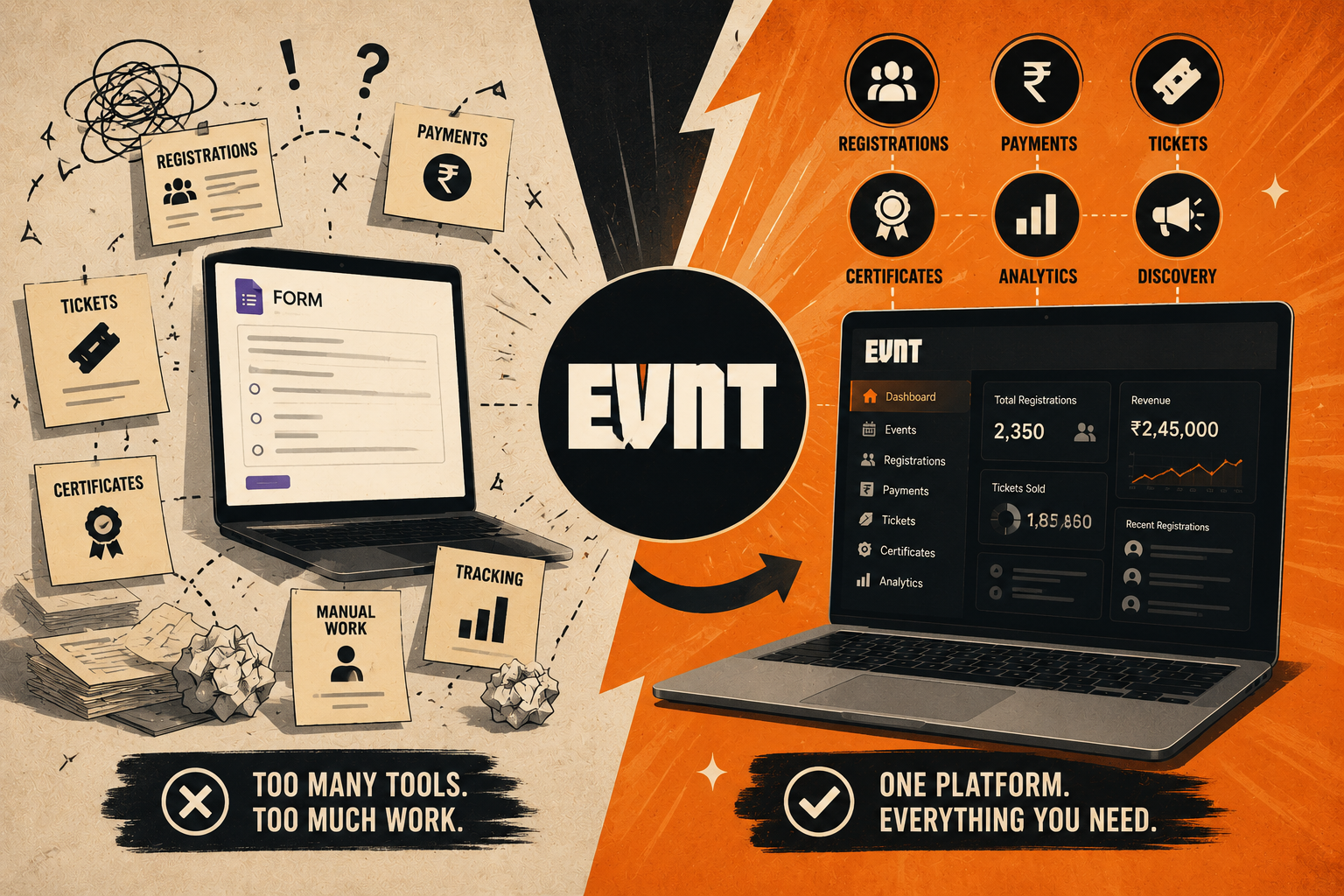 Why We Built EVNT: Events Need More Than a Form